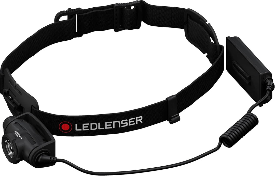 Ledlenser H5R Core Stirnlampe LED, 500 Lumen, aufladbar mit Lithium Akku, wasserdicht IP67, fokussie