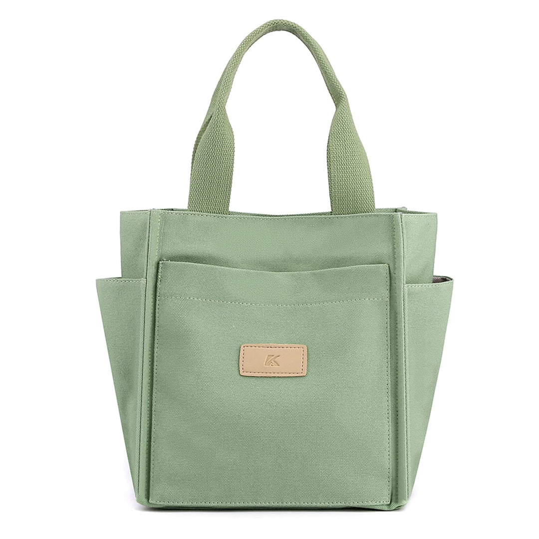 CORIOS Damen Schultertasche Casual Handtasche Canvas Unterarmtasche Henkeltaschen Multifunktionale T