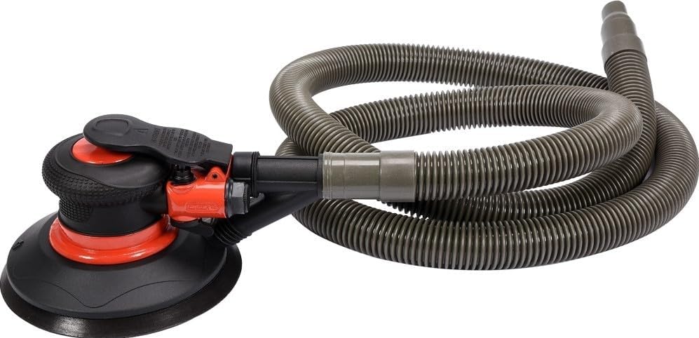 YATO Profi Druckluft-Excenterschleifer 150mm mit SCHLAUCH Excenterschleifer Excenter Schleifer Schle