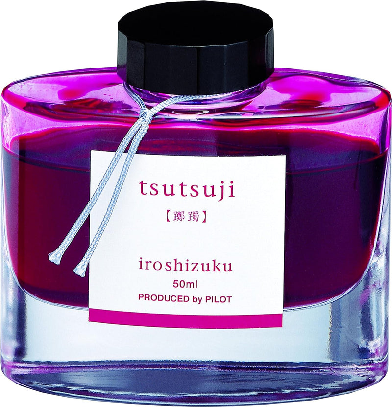 Pilot Iroshizuku Fountain Pen Ink – 50 ml Flasche – Tsutsuji Azalea (Magenta) (Japan Import)