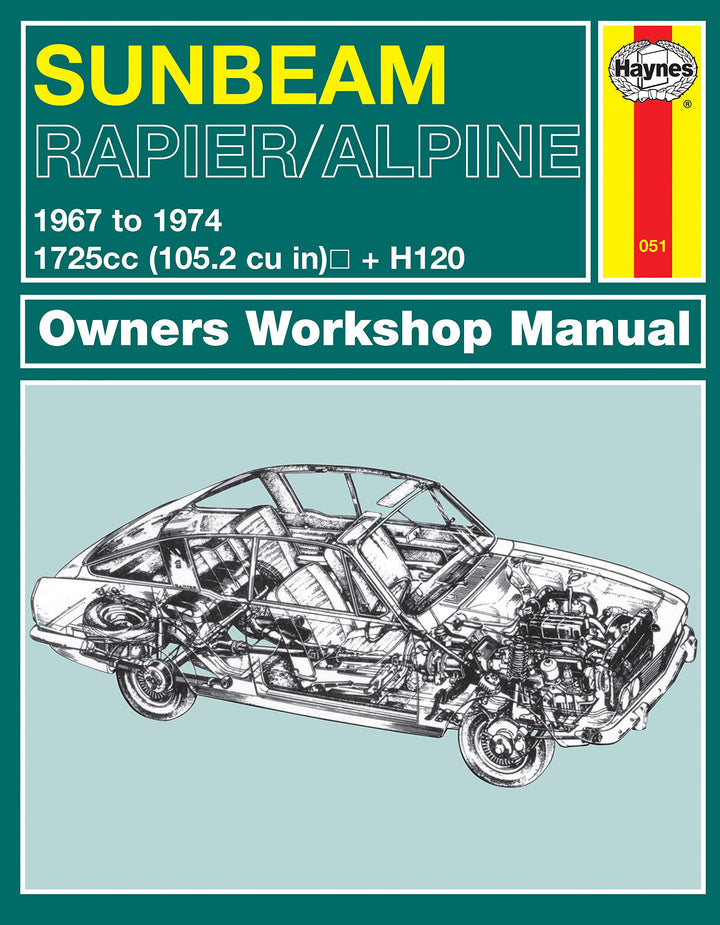 Sunbeam Alpine & Rapier Owners Workshop Manual: 67-74, Taschenbuch