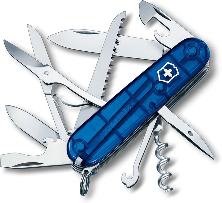 Victorinox Schweizer Taschenmesser Huntsman, Multitool, Swiss Army Knife mit 15 Funktionen, Klinge,
