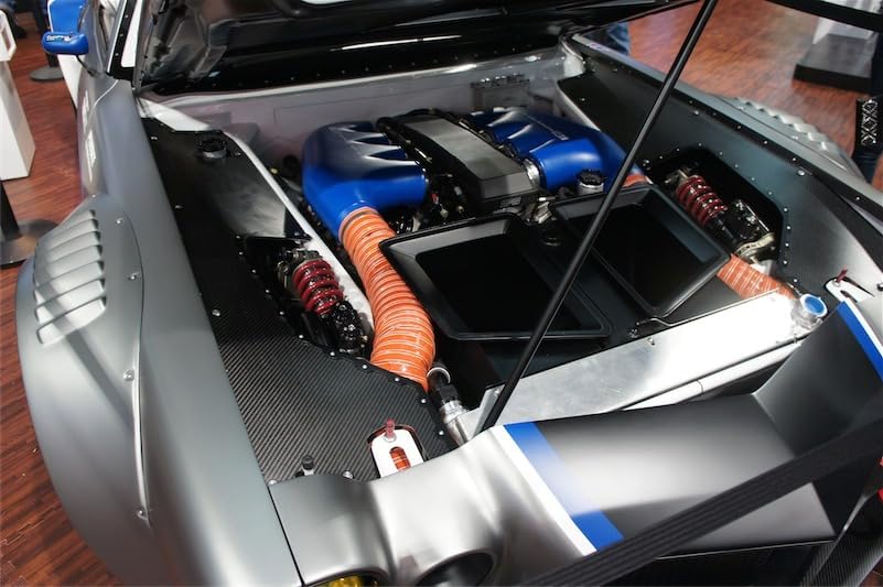 Autobahn88 Automotive SCAT Flex Duct (mit Silikon imprägniertes Fiberglas, stahldrahtverstärkt), Inn