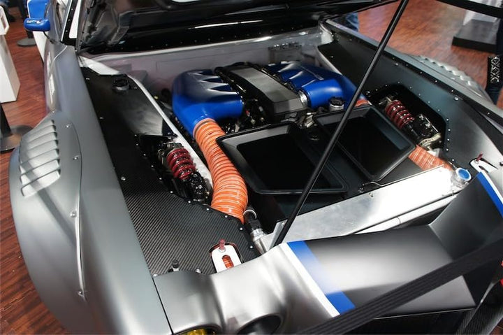 Autobahn88 Automotive SCAT Flex Duct (mit Silikon imprägniertes Fiberglas, stahldrahtverstärkt), Inn