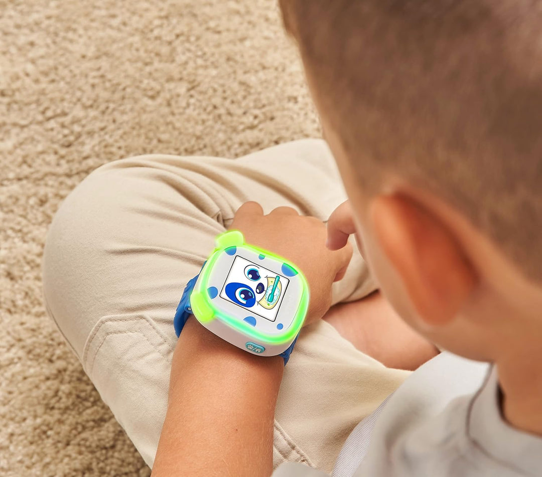 VTech My First KidiWatch – Interaktive Lernuhr mit Touch-Screen, elektronischem Haustier, digitaler