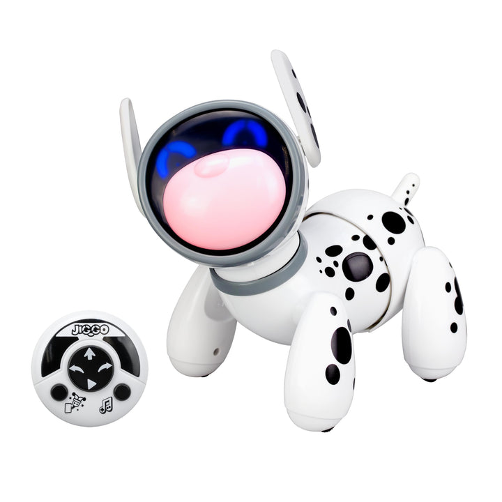 Silverlit - Ycoo - Robo-Hund Jiggo – Interaktiver Roboterhund mit Fernsteuerung – Leuchtende Emotion