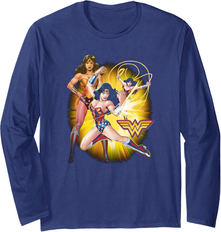 Wonder Woman Poses Langarmshirt
