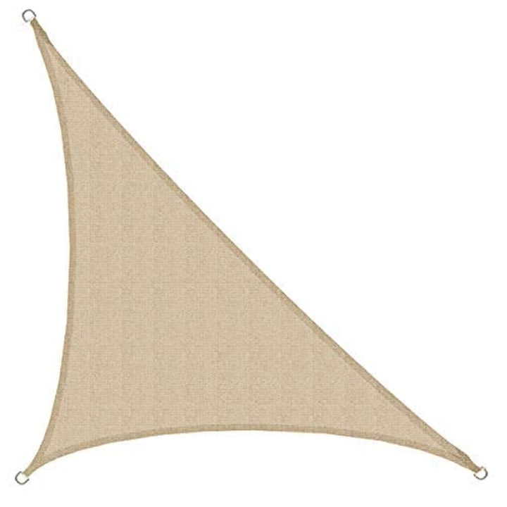AMANKA UV Sonnensegel Dreieck Rechtwinklig - 3x3x4.2 Wasserdurchlässig - Sonnenschutz Balkon Dreieck