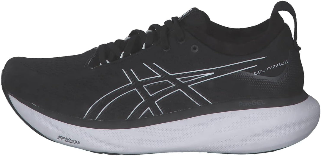 ASICS Gel-Nimbus 25 Laufschuh Herren 41.5 EU Black Pure Silver 1011b547 001, 41.5 EU Black Pure Silv
