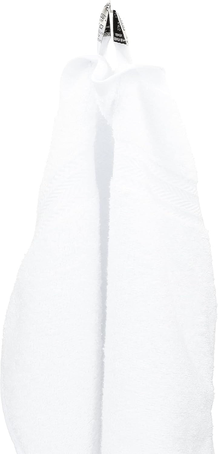 Betz 8 Stück Handtücher Set Grösse 50 x 100 cm Handtuch Premium 100% Baumwolle Farbe weiss, Weiss