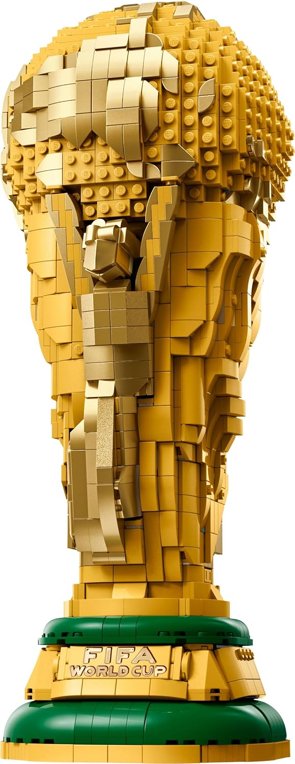 LEGO Editions Sports Offizieller Pokal der FIFA Fussball-Weltmeisterschaft - 3D DIY Modell mit samme