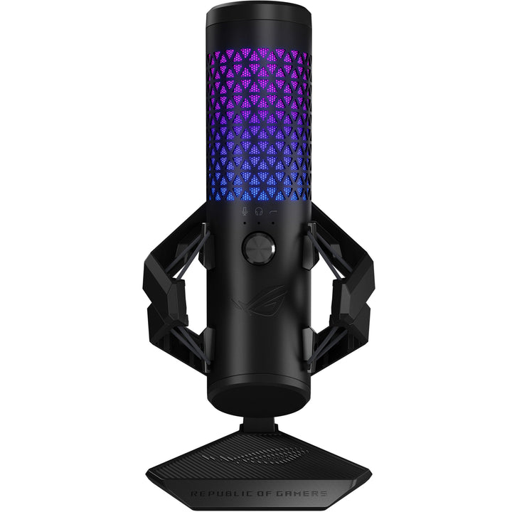 ASUS ROG Carnyx RGB Kondensator-Gaming-Mikrofon schwarz (Gaming, Streaming und Podcast, 25-mm-Konden
