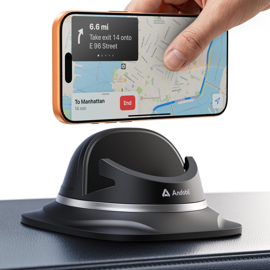 andobil Handyhalterung Auto Handyhalterung [ 2023 Einfach zu Benutzen ] Handy Halterung Auto Armatur