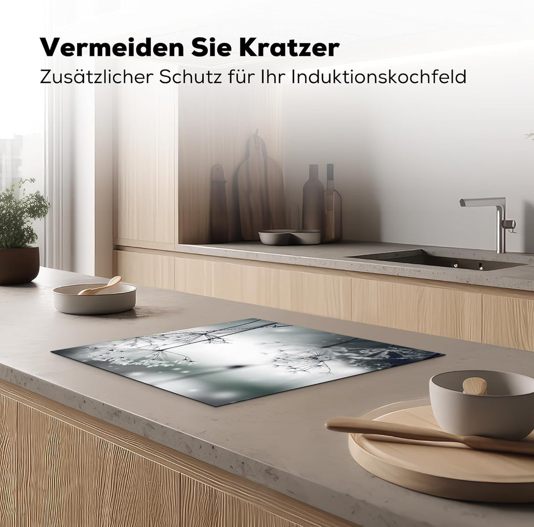 KitchenYeah© Herdabdeckplatte Einteilig Herdabdeckung Abdeckplatte für Ceranfeld Abdeckung Induktion
