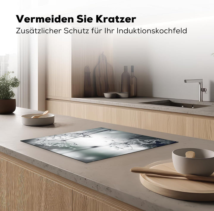 KitchenYeah© Herdabdeckplatte Einteilig Herdabdeckung Abdeckplatte für Ceranfeld Abdeckung Induktion