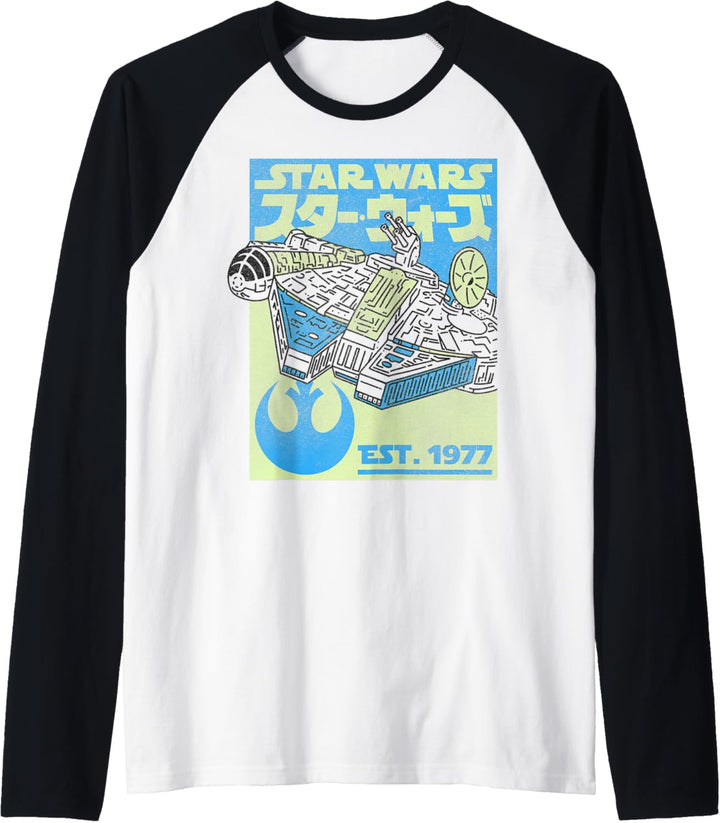 Star Wars Sporty Falcon Raglan