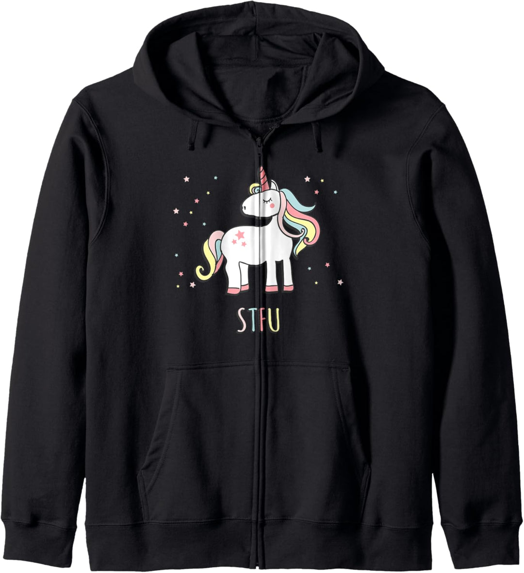 STFU Unicorn Kapuzenjacke