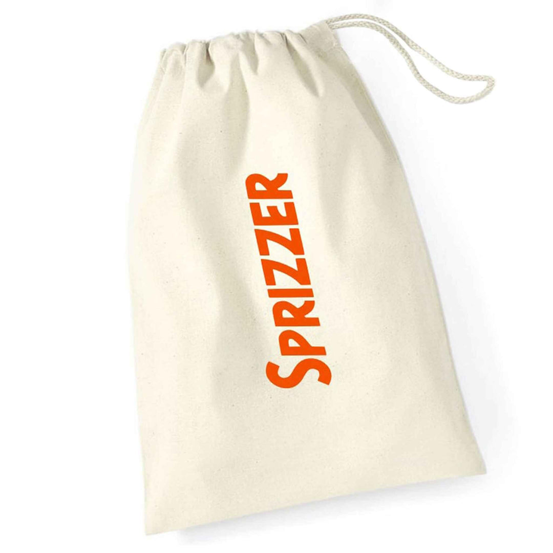 Sprizzer - Stoffbeutel mit Kordelzug XL für den Transport Aperol Spritz Maschine, 100% Baumwolle, Be