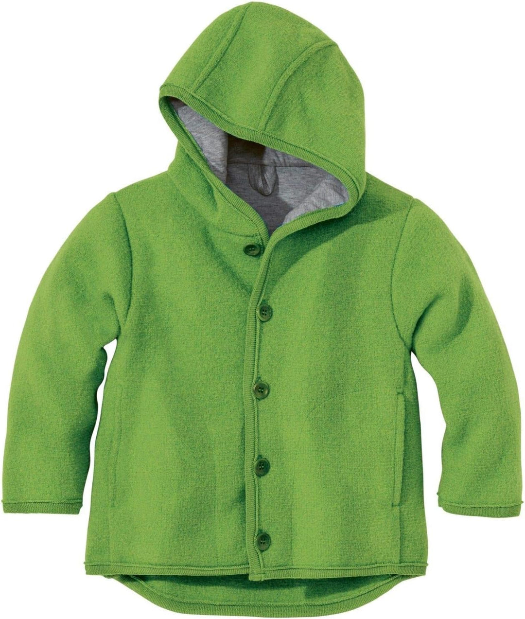 Disana 32309XX - Walk-Jacke Wolle grün, Size / Grösse:62/68 (3-6 Monate) 62-68 Grün, 62-68 Grün