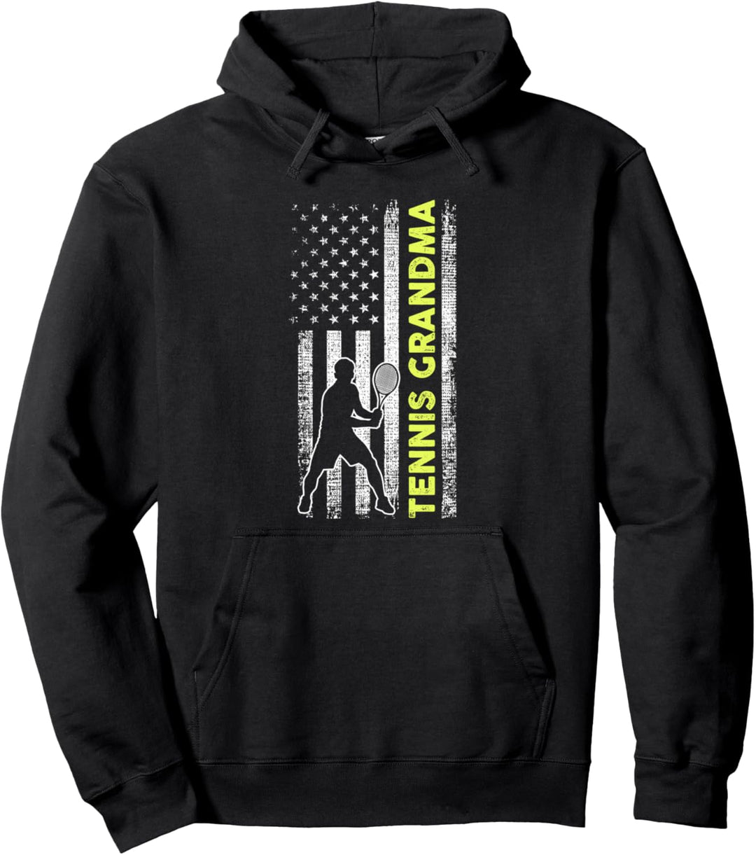 Tennis Oma Pullover Hoodie