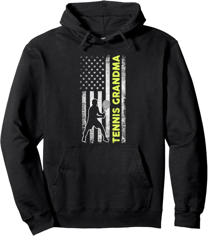 Tennis Oma Pullover Hoodie