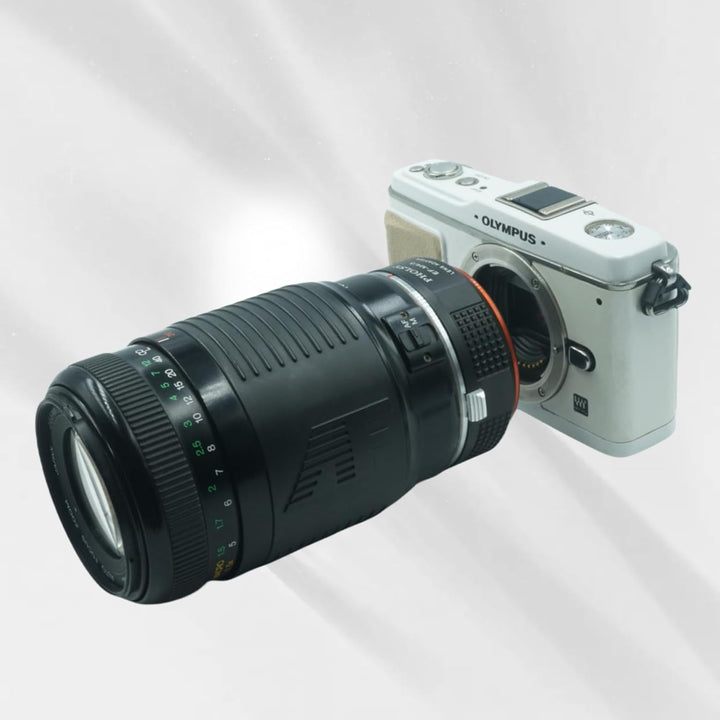 PHOLSY Objektivadapter Manueller Fokus EF auf MFT Kompatibel mit Canon EF EF-S Objektiv auf M4/3 Mic