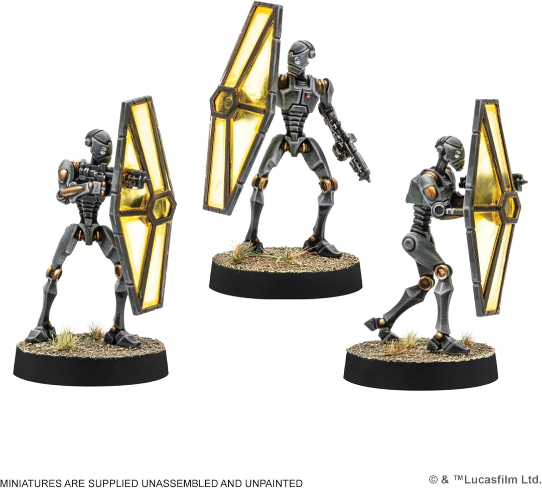 Asmodee, Star Wars: Legion – BX-Series Droid Commandos (Droidenkommandos der BX-Serie), DE-Version,