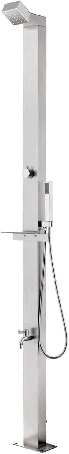 Tidyard Multifunktionale Gartendusche Duschdüse ABS-Knopf Pooldusche Duschsystem Campingdusche Au?en