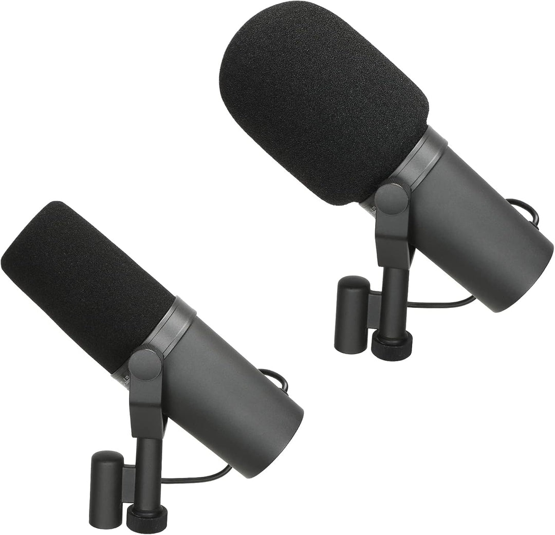 YOUSHARES Shure Sm7b Mikrofon Arm mit Pop Filter - Verbesserte Heavy Duty Mic Ständer Boom Arm mit 2