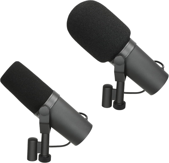YOUSHARES Shure Sm7b Mikrofon Arm mit Pop Filter - Verbesserte Heavy Duty Mic Ständer Boom Arm mit 2