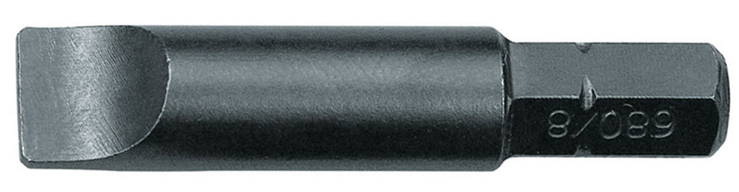 GEDORE Schraubendreherbit 1/4 Zoll,Vorteilspack 10- Teilig, Schlitz 6,5 mm, 680 6,5 S-010 10- Teilig