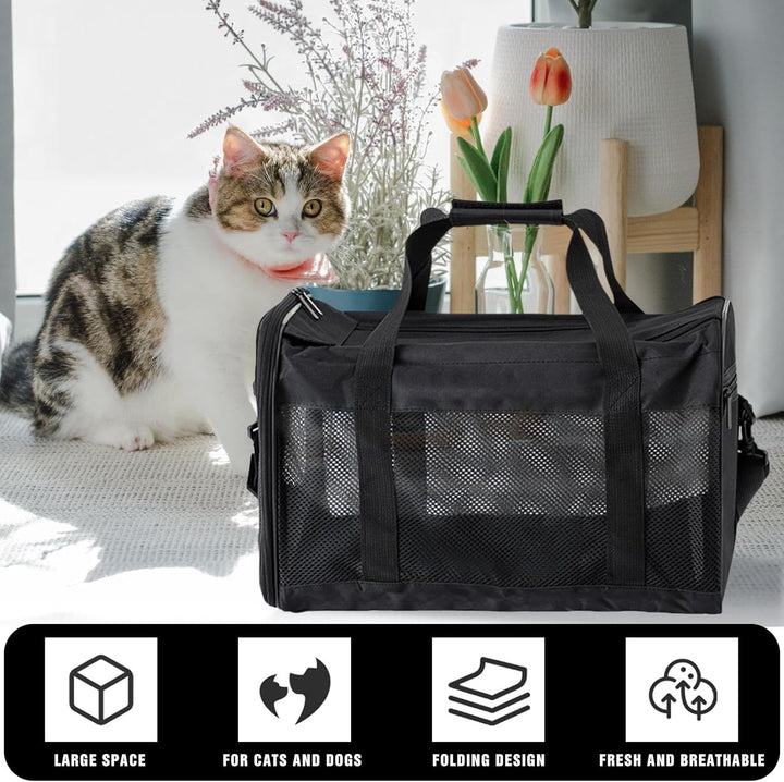Transporttasche Für Katze Hund, Faltbare Transporttasche Katze, Transportbox Für Kleine, Hunde Trans