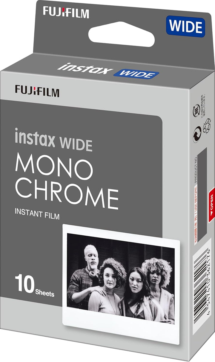 instax™ Wide Film, Monochrom 1x10