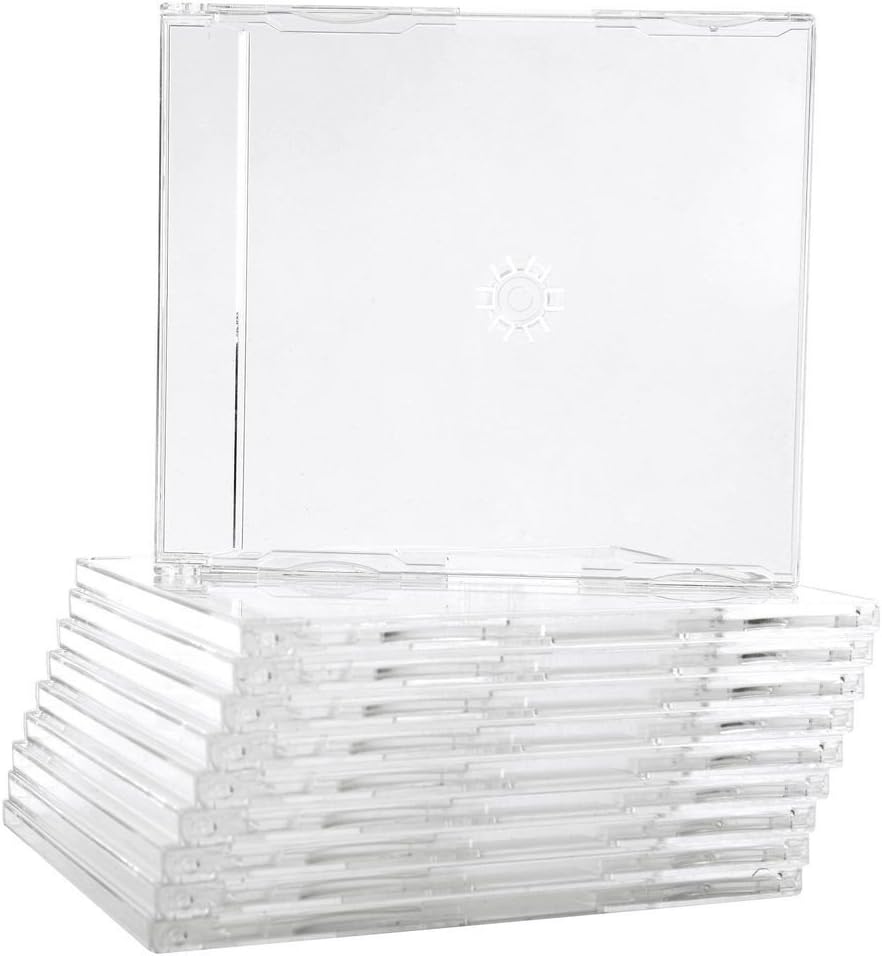 10 Maxi CD Hüllen/Maxibox / 7mm