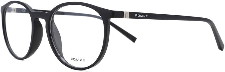 Police Unisex Sunglasses, 50 Semi Matte Black