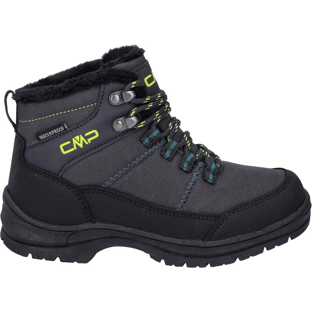CMP Unisex Kinder Kids Annuuk Snow Boot Wp Schnee-Stiefel 28 EU Anthrazit Dunkelblau Antracite Deep