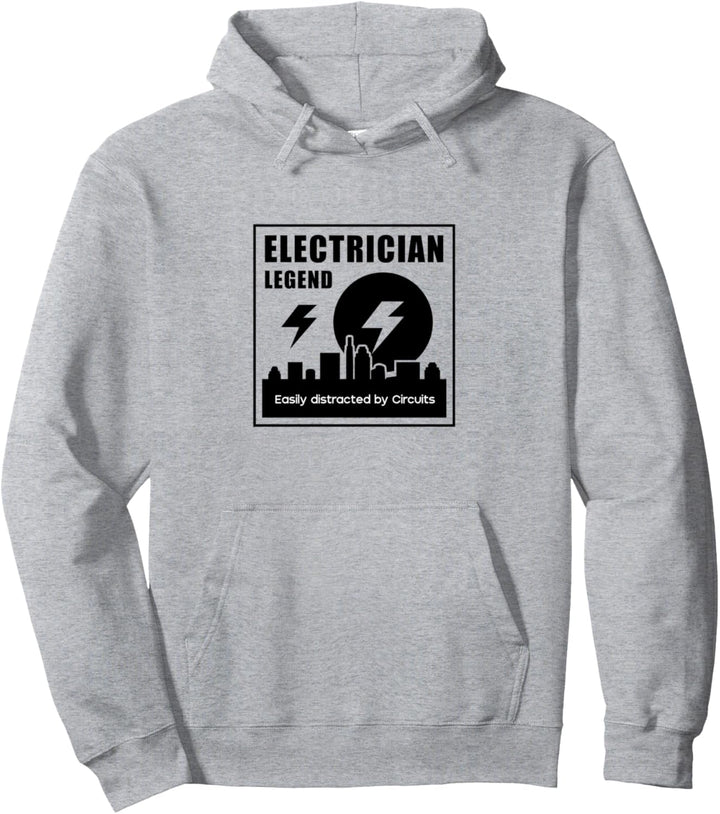 Elektriker Legende Handwerker Elektrofachkraft Spannung Pullover Hoodie