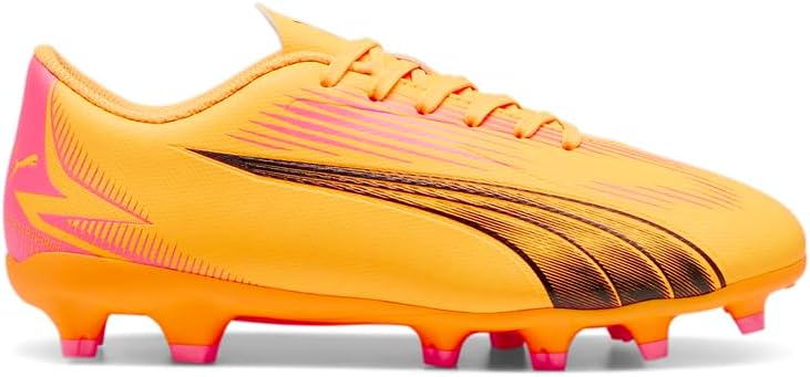 PUMA Ultra Pro FG/AG Jr Kids The Forever Faster Kinder 36 EU Sun Stream Puma Blac, 36 EU Sun Stream