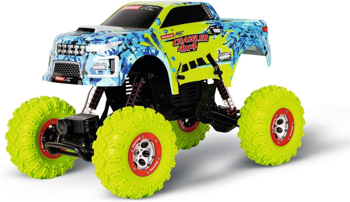 Carrera RC Profi Crawler I Ferngesteuerter Crawler mit Allradantrieb &amp; Metalgetriebe I Proportionale