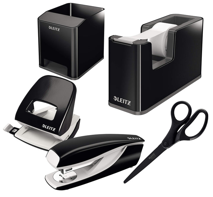 Leitz Wow Schreibtisch Accessoires (All Inclusive Schwarz/Anthrazit)