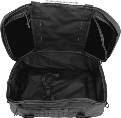 Maxpedition Reisetasche Fliegerduffel Adventure, 37 l 61 in Schwarz, 61 in Schwarz