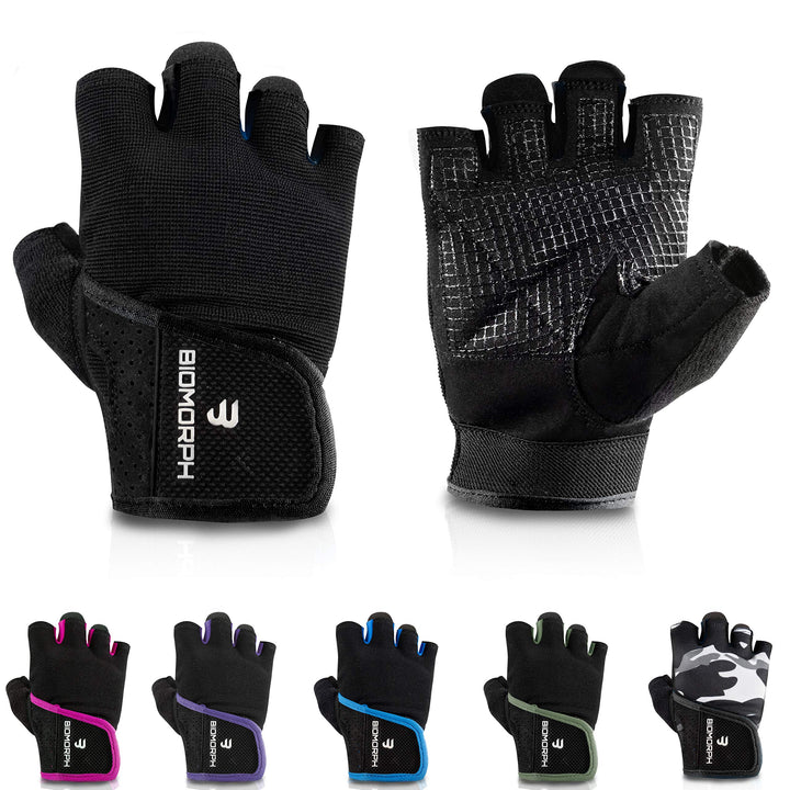 BIOMORPH Trainingshandschuhe für Damen und Herren | Fitness Handschuhe für Krafttraining, Bodybuildi