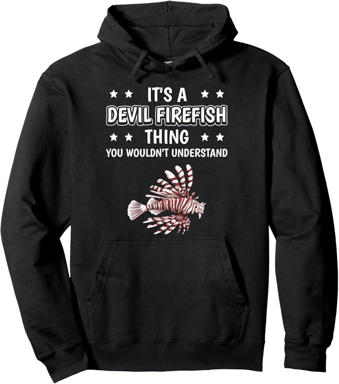 Ist so ein Rotfeuerfisch Ding Lustiger Spruch Rotfeuerfische Pullover Hoodie