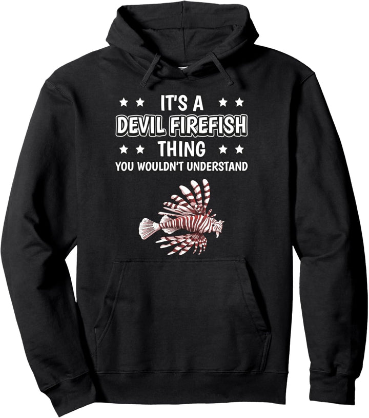 Ist so ein Rotfeuerfisch Ding Lustiger Spruch Rotfeuerfische Pullover Hoodie