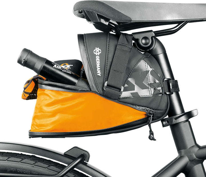 SKS GERMANY EXPLORER Fahrradtasche, Fahrradzubehör (Satteltasche aus gummiertem, wasserabweisendem G