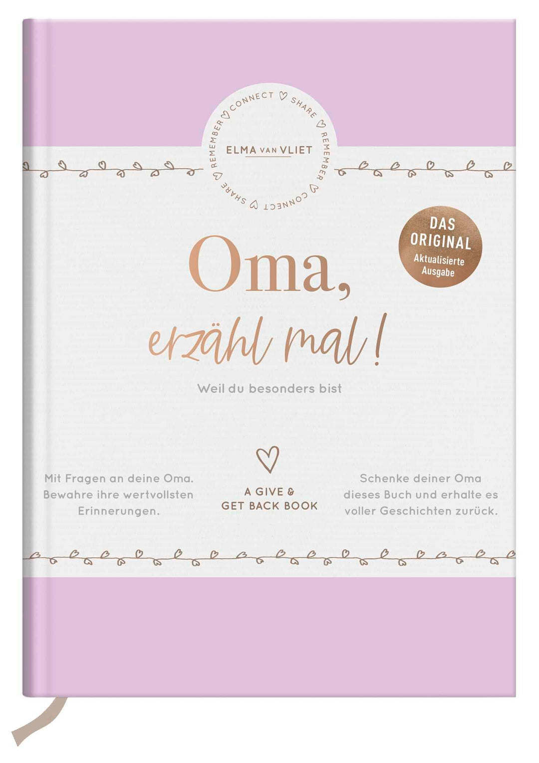 Oma, erzähl mal! | Elma van Vliet: Weil du besonders bist | Erinnerungsbuch für deine Oma | Ein pers