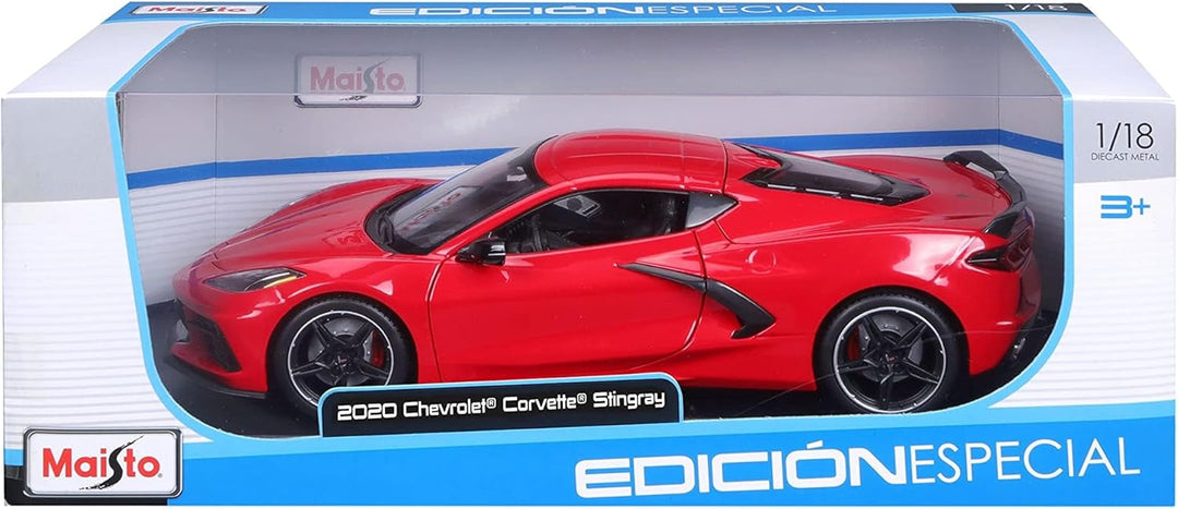 Bauer Spielwaren 31447-00000022 Maisto Chevrolet Corvette Stingray Coupé '20: Modellauto im Massstab
