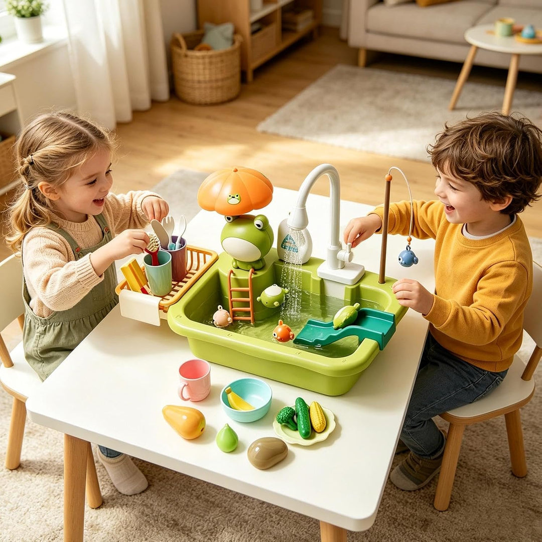 Generisch Wasserspieltisch | Garten-Pool-Spielzeug,Kinder Angelspiel,für, Mädchen, Vorschulkinder, G