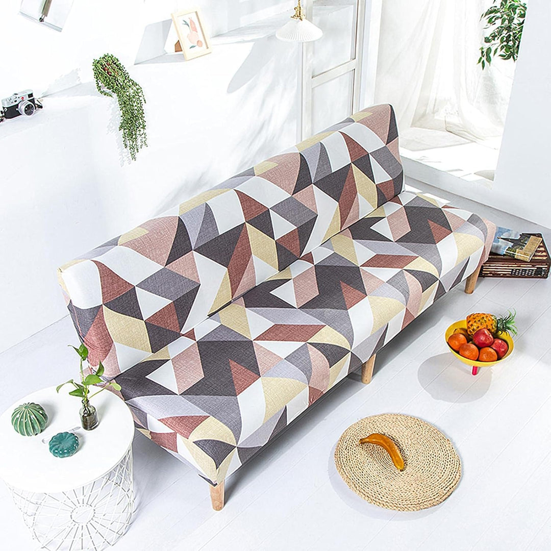 Stretch Schlafsofabezug, Schlafsofabezug Polyester Spandex Stretch Futon Schonbezug, klappbare armlo