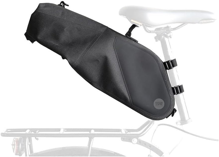 Selle Royal Saddle Bag extra Large (7l) Satteltasche Fahrradtasche Klippsystem inkl. Fahrradklingel